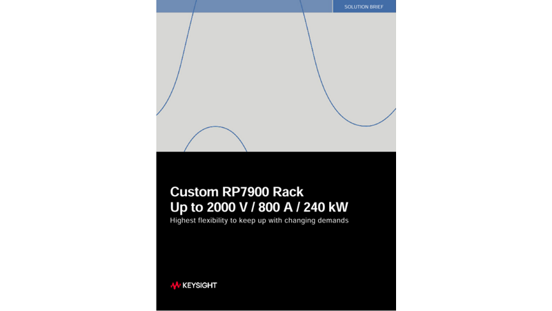 Custom RP7900 Rack Up to 1500 V / 720 A / 240 kW